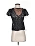Warehouse Black Short Sleeve Top Size UK 8 / US 4 - photo 1