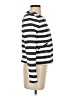 Banana Republic Stripes Ivory Jacket Size 0 - photo 4