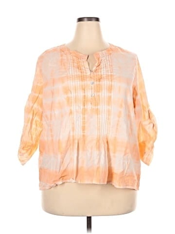 Relativity 3/4 Sleeve Blouse (view 1)