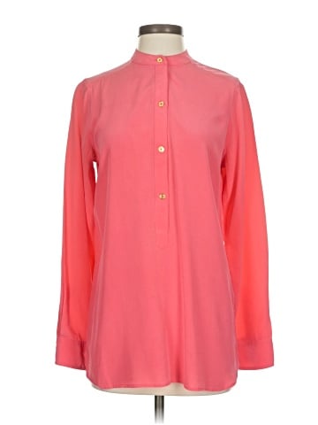 C. Wonder Long Sleeve Silk Top (view 1)