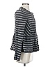 Free People Stripes Gray Jacket Size XS - photo 4