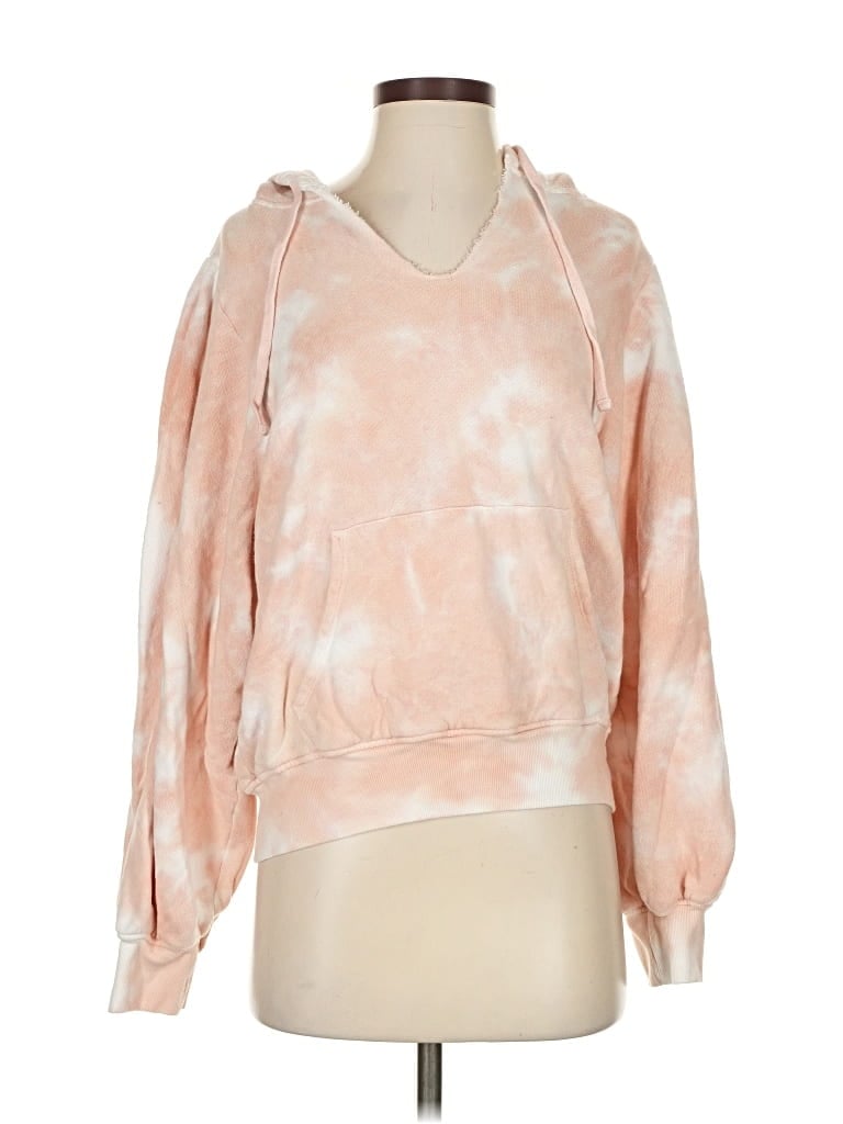 Pre-owned Sincerely Jules For Bandier Pullover Hoodie In Pink