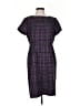 Eliza J Plaid Purple Casual Dress Size M - photo 1