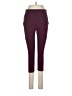 Crz Yoga Color Block Burgundy Active Pants Size M - photo 1