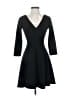 Club Monaco Solid Black Cocktail Dress Size 2 - photo 1