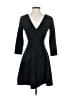 Club Monaco Solid Black Cocktail Dress Size 2 - photo 2