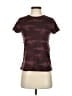 Athleta 100% Cotton Camo Burgundy Active T-Shirt Size XS - photo 1