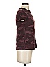 Athleta 100% Cotton Camo Burgundy Active T-Shirt Size XS - photo 4