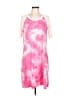 PIPHANY Tie-dye Pink Casual Dress Size L - photo 1