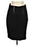 Ann Taylor Solid Black Formal Skirt Size 8 - photo 1