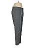 Gap Outlet Houndstooth Gray Casual Pants Size 6 - photo 4