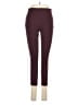 Lululemon Athletica Solid Burgundy Active Pants Size 6 - photo 1