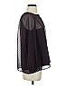 Point Sur 100% Polyester Black Long Sleeve Blouse Size S - photo 4