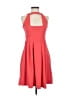 Jessica Simpson 100% Polyester Hearts Red Cocktail Dress Size 4 - photo 1