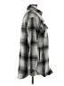 Thread & Supply Plaid Gray Coat Size M - photo 4