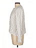 Rails Stripes Ivory Long Sleeve Blouse Size L - photo 5