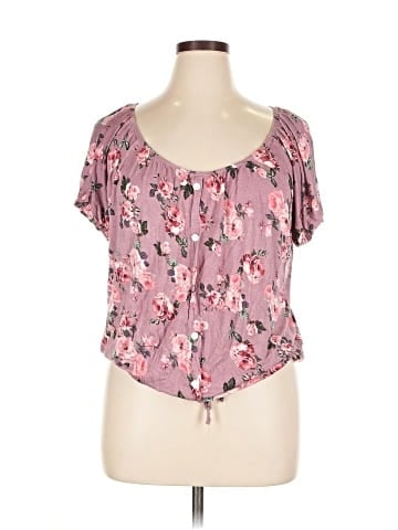 Lavish Short Sleeve Blouse (view 1)