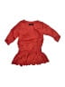Jean Bourget 100% Baumwolle Red 3/4 Sleeve Blouse 3-6 MO / 6 MO - photo 2