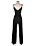 Lily Rose Solid Black Jumpsuit Size XS - photo 2