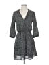 Lush Gray Casual Dress Size S - photo 1