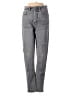 Ann Taylor LOFT Chevron-herringbone Gray Jeans Size 26 waist - photo 1