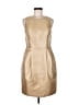Eliza J Metallic Gold Cocktail Dress Size 6 - photo 1