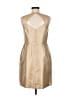 Eliza J Metallic Gold Cocktail Dress Size 6 - photo 2