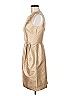 Eliza J Metallic Gold Cocktail Dress Size 6 - photo 5