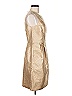 Eliza J Metallic Gold Cocktail Dress Size 6 - photo 4