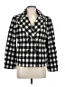 Club Monaco 100% Polyester Checkered-gingham Black Blazer Size L - photo 1