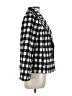 Club Monaco 100% Polyester Checkered-gingham Black Blazer Size L - photo 4