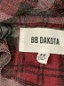 BB Dakota Plaid Burgundy Blazer Size XS - photo 6