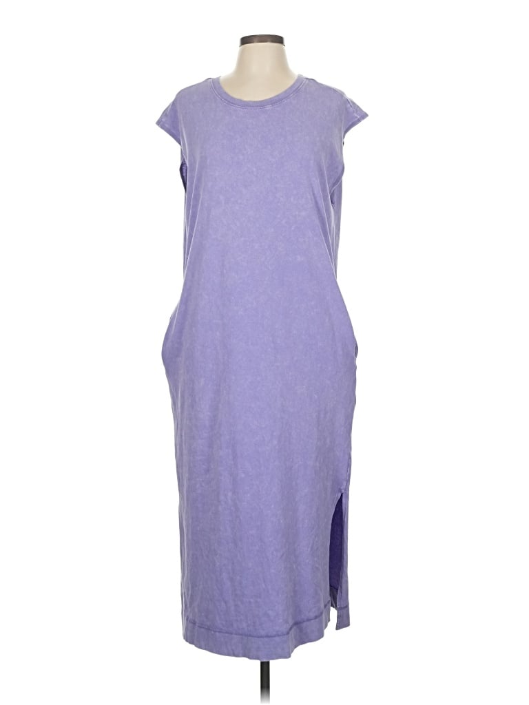 Pre-owned Double Zero Casual Dress In Purple