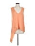 BCBGMAXAZRIA 100% Polyester Orange Sleeveless Top Size M - photo 1