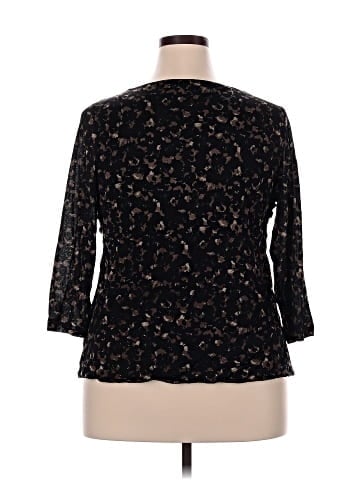 Semantiks 3/4 Sleeve Blouse (view 2)