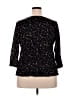 Semantiks Black 3/4 Sleeve Blouse Size 2X - photo 2