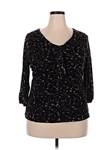 Semantiks 3/4 Sleeve Blouse (view 1)