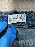 wonderly Solid Blue Jeans Size 24 waist - photo 4