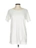 DSTLD Solid Ivory Short Sleeve T-Shirt Size L - photo 1