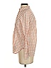 J.Crew Checkered-gingham Orange Long Sleeve Button-Down Shirt Size 4 - photo 5