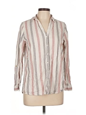 Tahari Long Sleeve Button-Down Shirt (view 1)