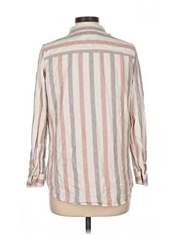 Tahari Long Sleeve Button-Down Shirt (view 2)