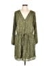 Gap 100% Polyester Green Casual Dress Size L - photo 1