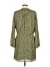 Gap 100% Polyester Green Casual Dress Size L - photo 2