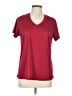 Unbranded 100% Polyester Burgundy Active T-Shirt Size L - photo 1