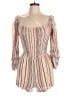 Ella Moss 100% Viscose Stripes Tan Romper Size L - photo 1