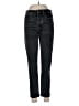 Madewell Chevron-herringbone Black Jeans Size 30 waist - photo 1