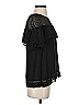 J.Crew Black Short Sleeve Blouse Size 4 - photo 4