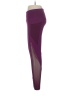 Cali Color Block Purple Active Pants Size M - photo 5