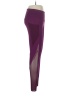 Cali Color Block Purple Active Pants Size M - photo 4